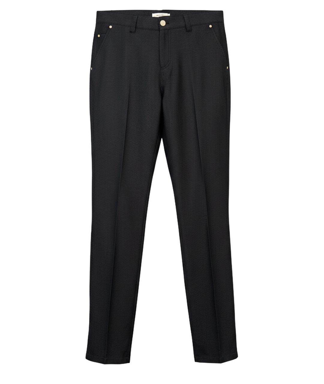 BRIONI Синие шерстяные классические брюки, фото 1