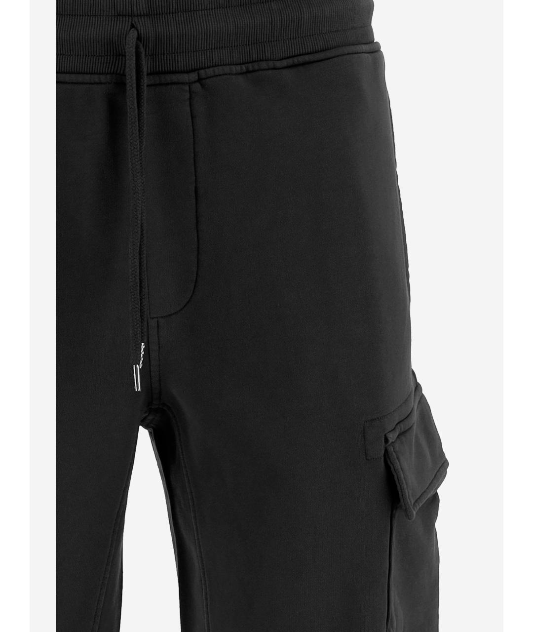 CP COMPANY Черные хлопковые шорты, фото 4