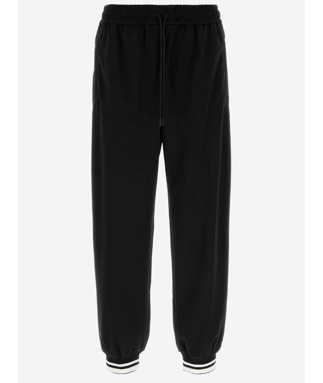 GUCCI Черные полиэстеровые повседневные брюки, фото 4