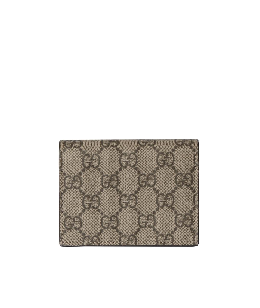 GUCCI Желтый кожаный кошелек, фото 3