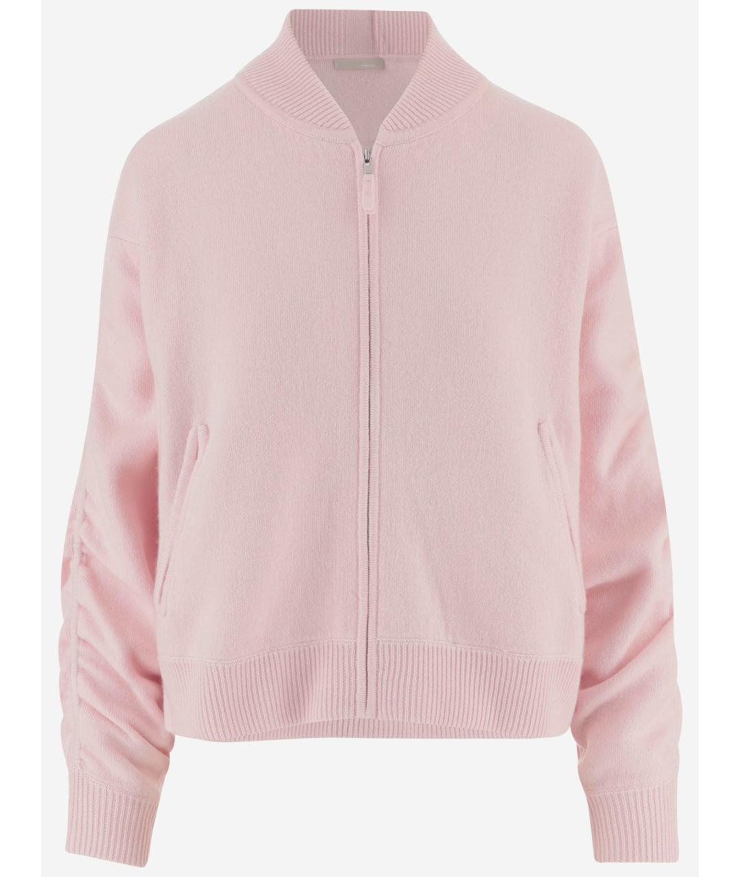 ALLUDE Розовый шерстяной кардиган, фото 4