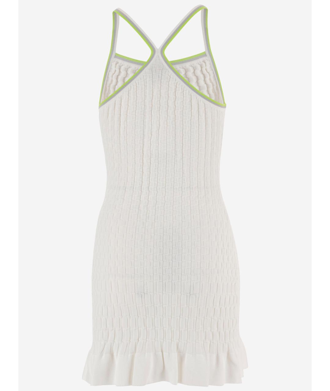 CASABLANCA Белое вискозное повседневное платье, фото 2