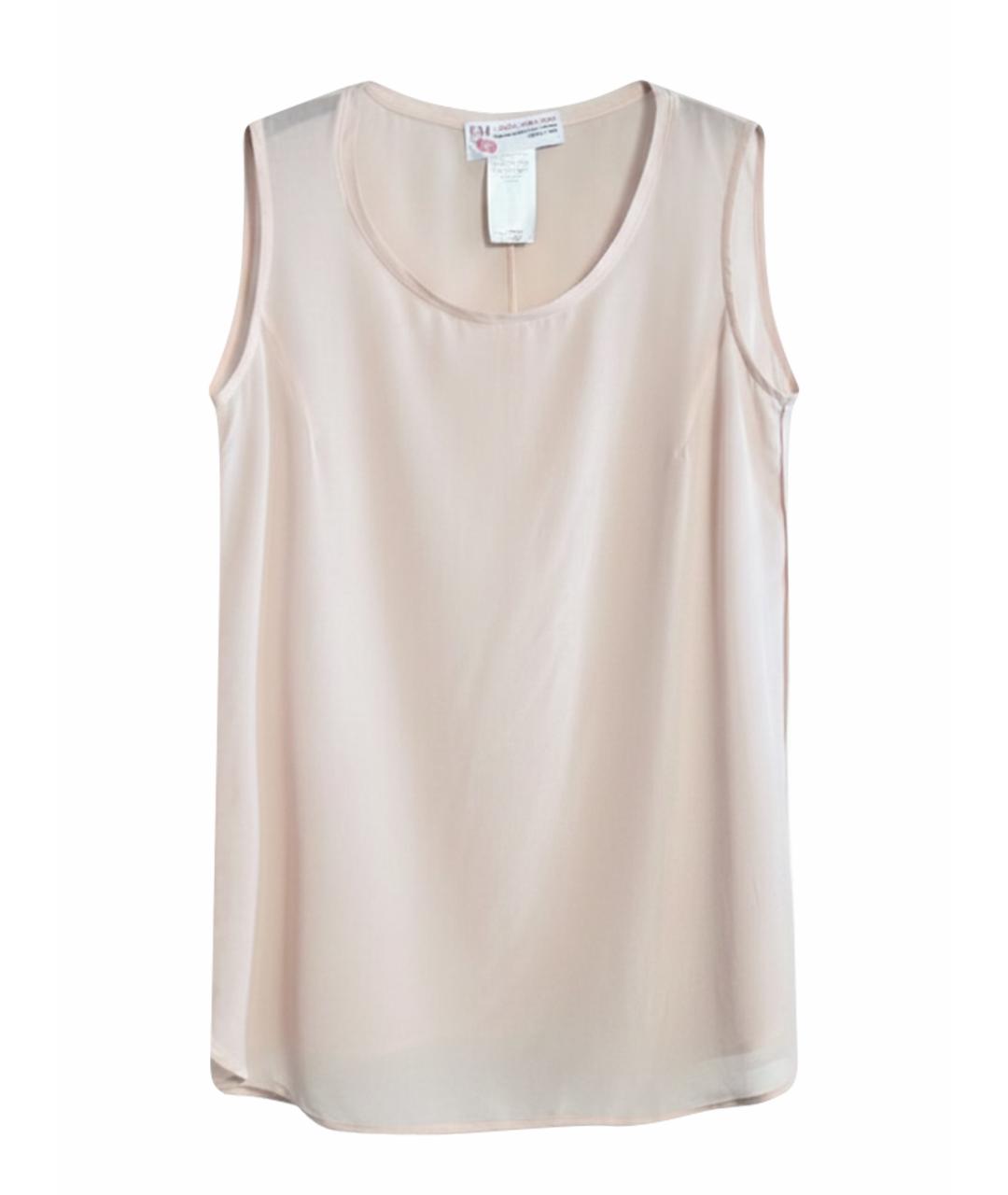 MAX MARA Розовая шелковая блузы, фото 1