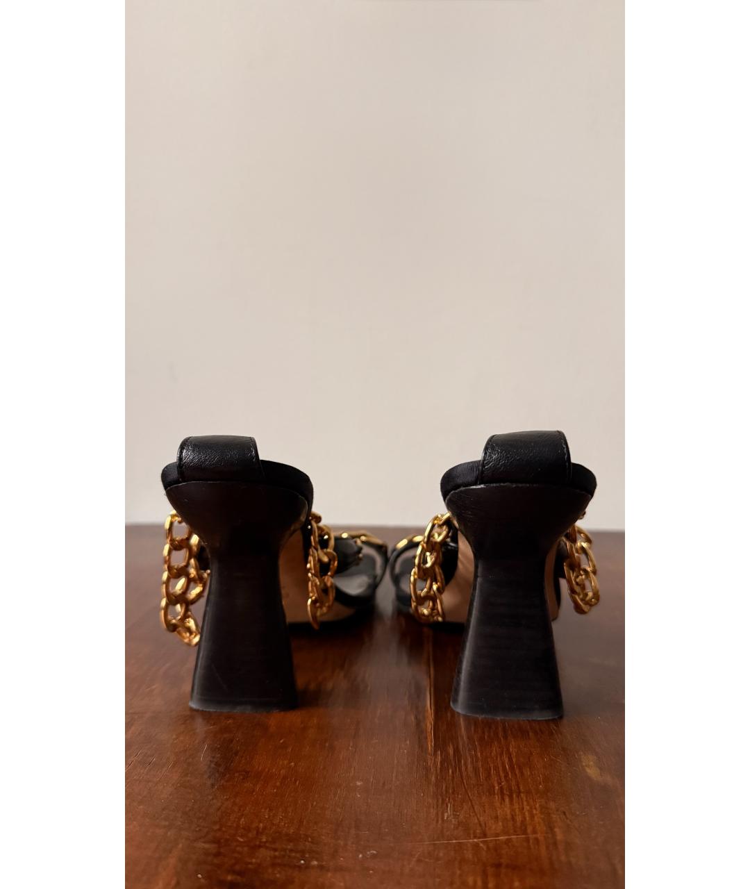 BY FAR Черные босоножки, фото 4