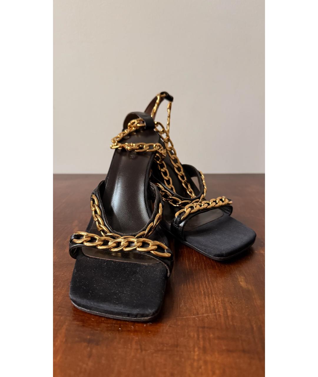BY FAR Черные босоножки, фото 3