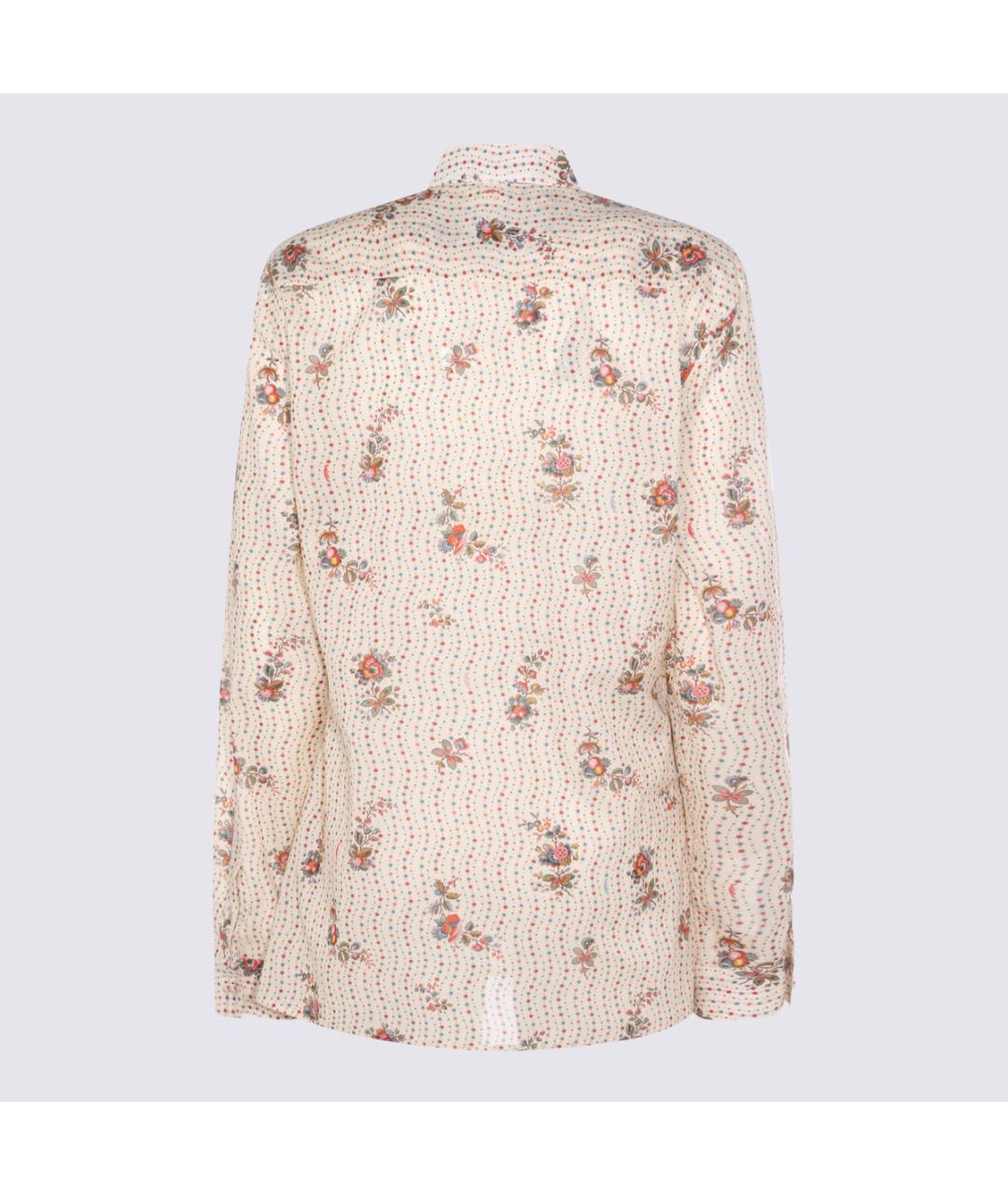 VALENTINO Мульти хлопковая кэжуал рубашка, фото 2