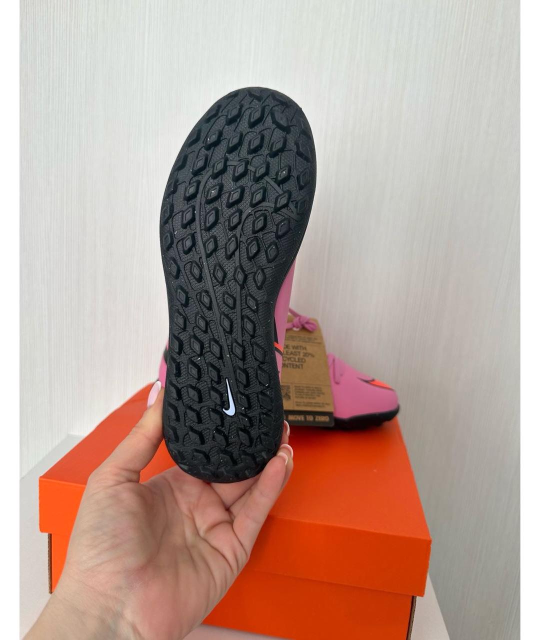 NIKE Розовые кеды, фото 3