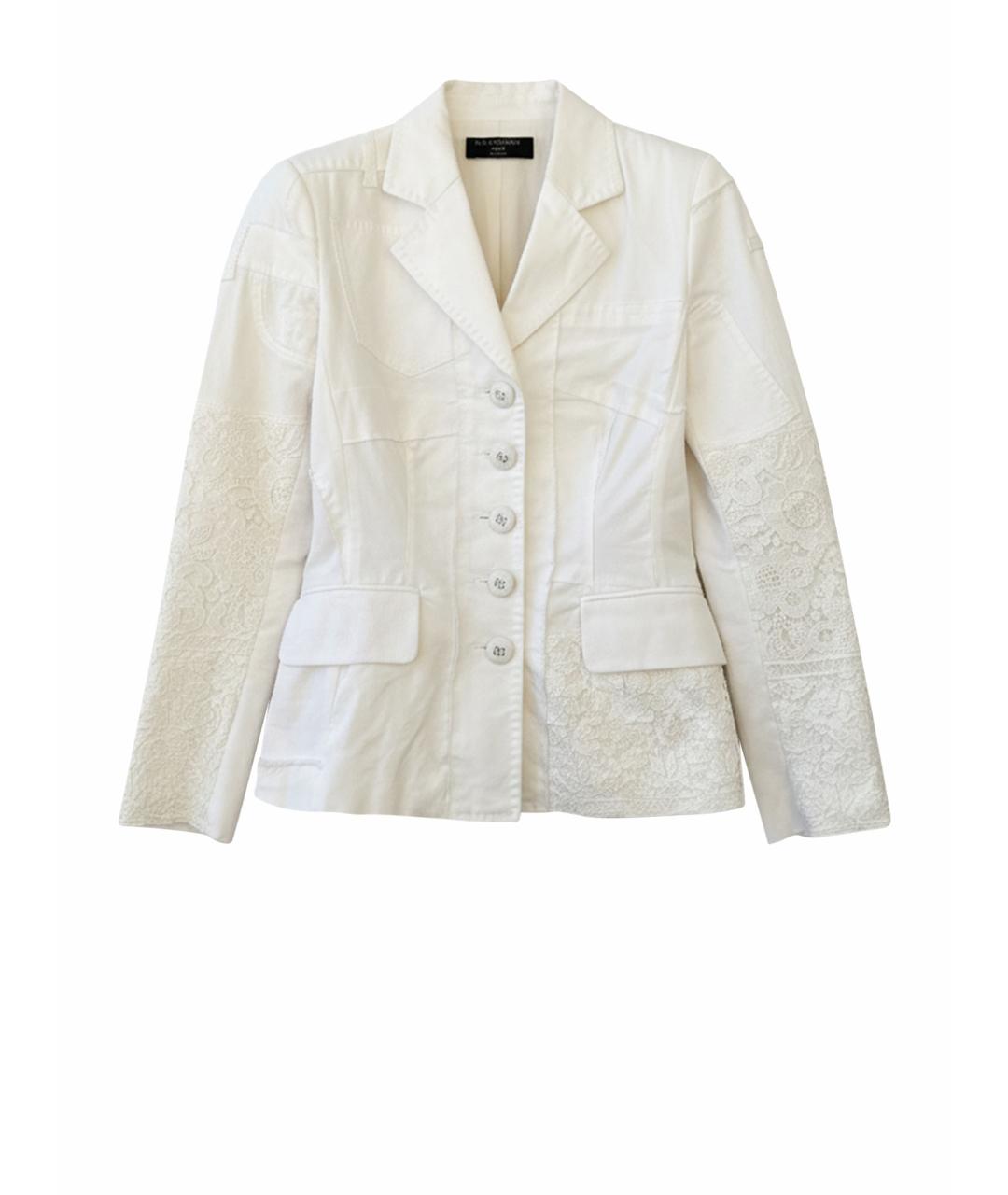DOLCE&GABBANA Белый жакет/пиджак, фото 1