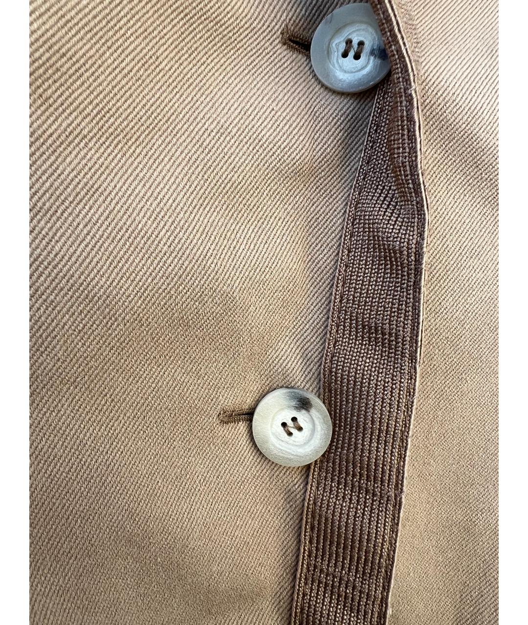 ESCADA Коричневый хлопковый жакет/пиджак, фото 5