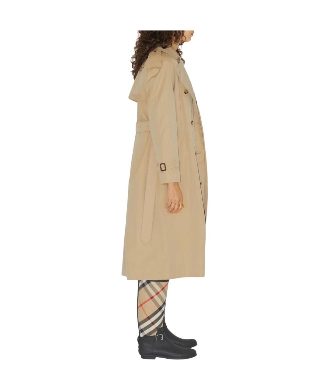 BURBERRY Бежевый тренч/плащ, фото 5