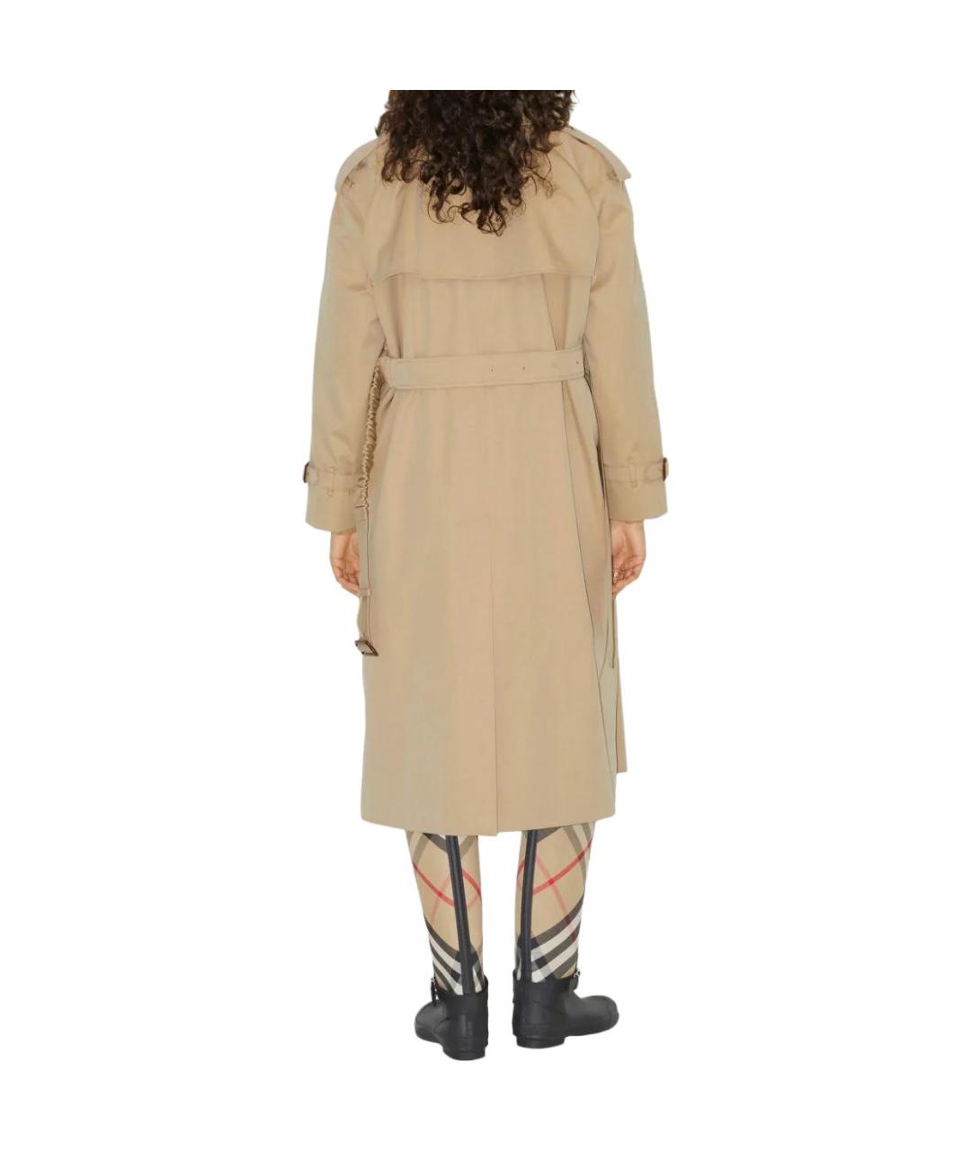 BURBERRY Бежевый тренч/плащ, фото 4