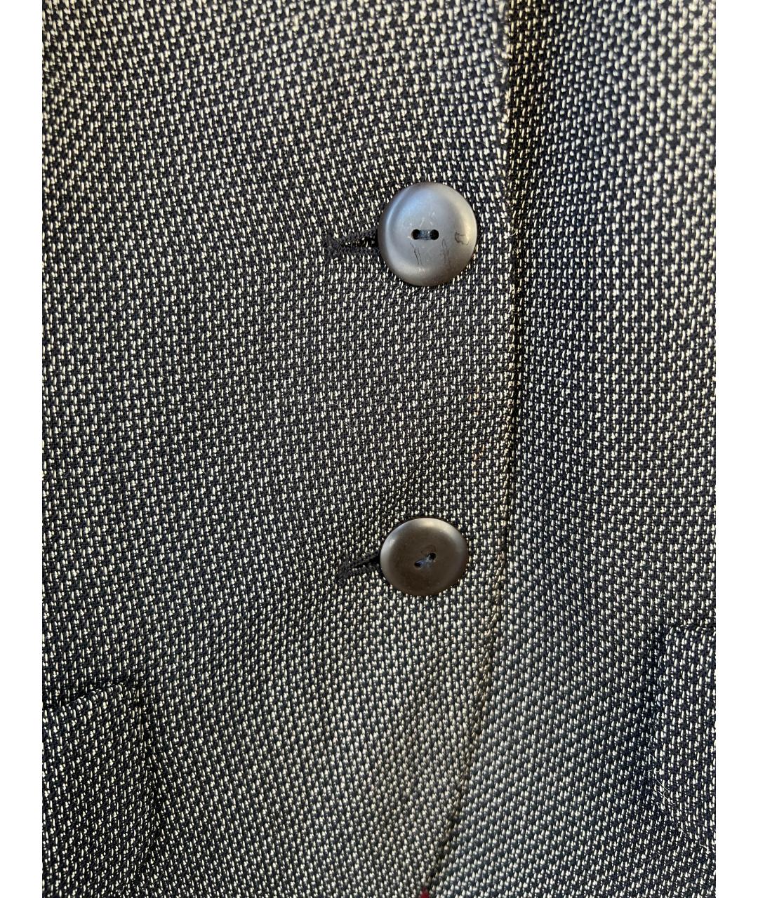 MAX MARA Серый шерстяной жакет/пиджак, фото 6