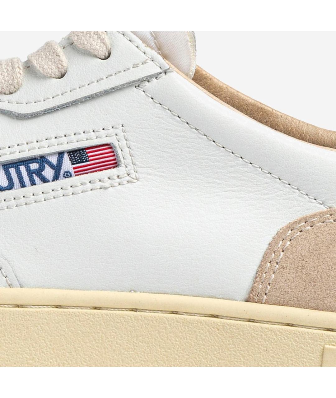 AUTRY Розовые кожаные кроссовки, фото 5