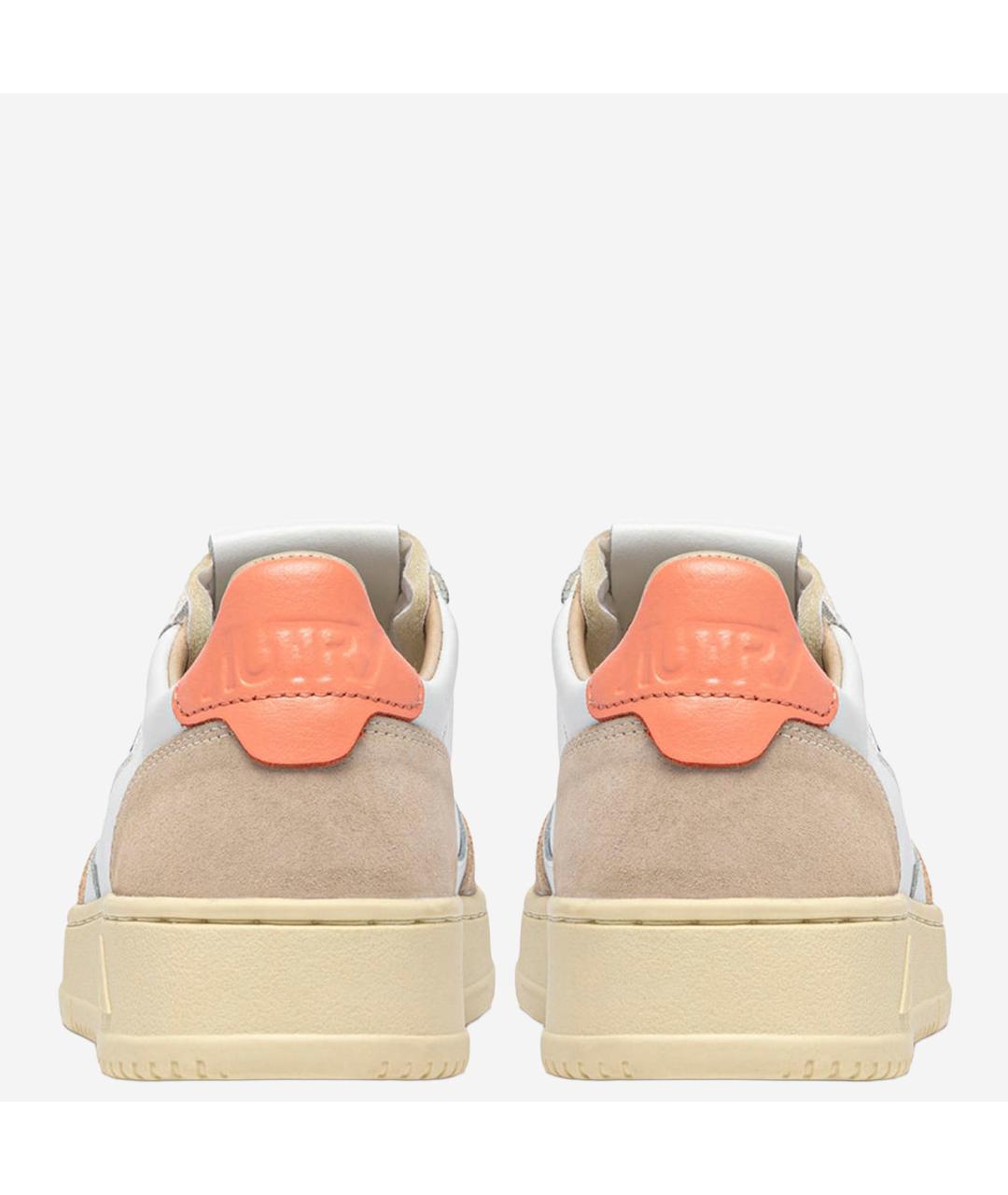 AUTRY Розовые кожаные кроссовки, фото 4