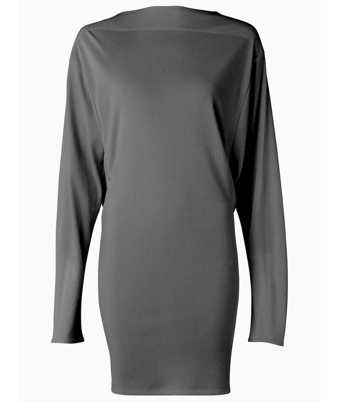 JACQUEMUS Черное вискозное платье, фото 4