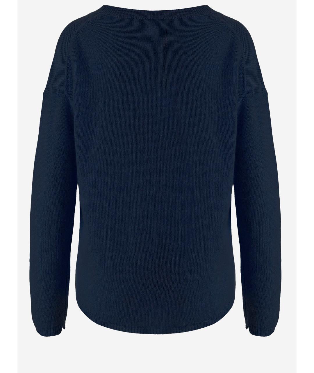 ALLUDE Синий кашемировый джемпер / свитер, фото 2