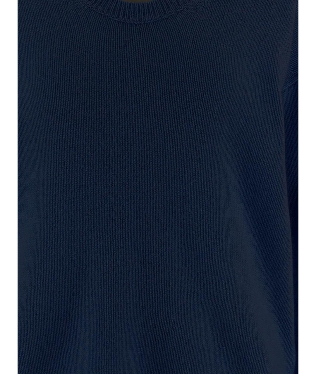 ALLUDE Синий кашемировый джемпер / свитер, фото 3