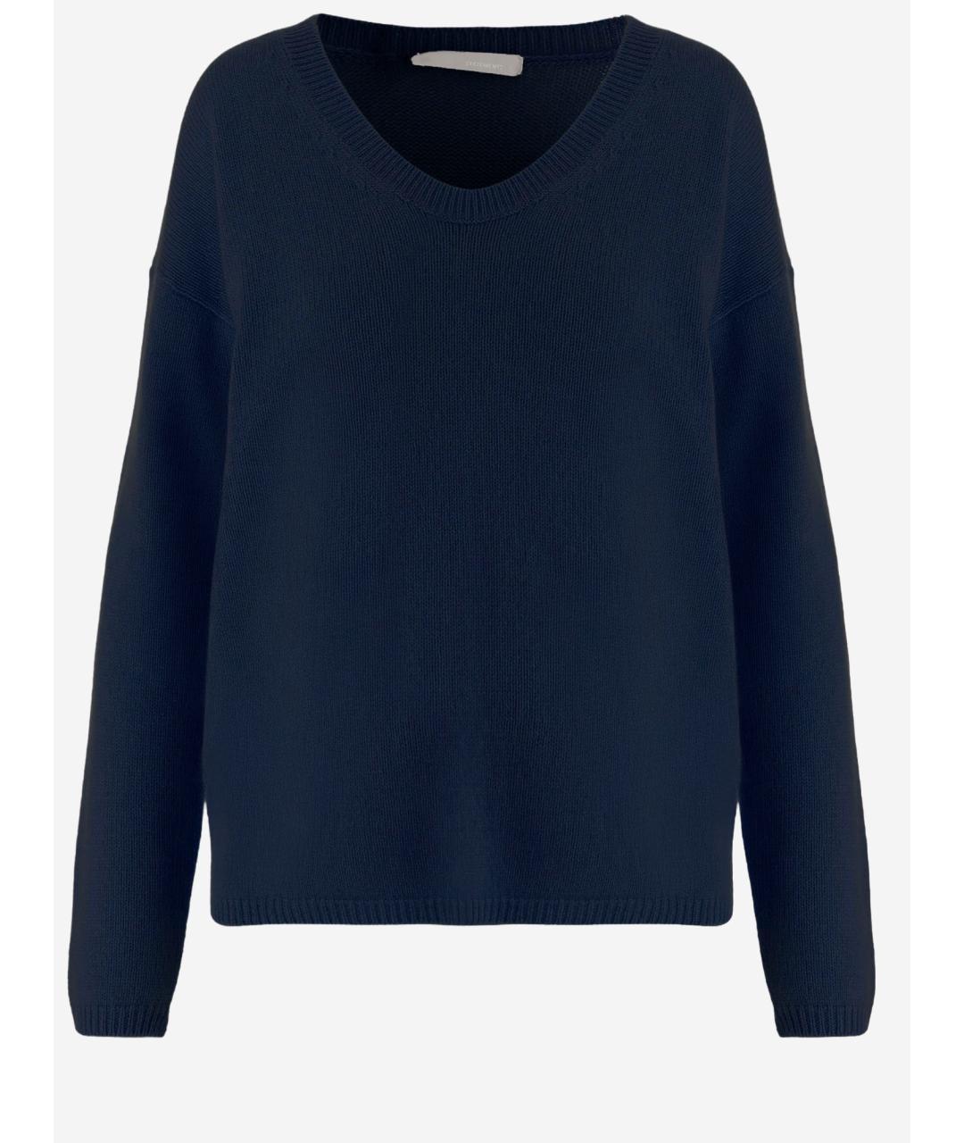 ALLUDE Синий кашемировый джемпер / свитер, фото 4