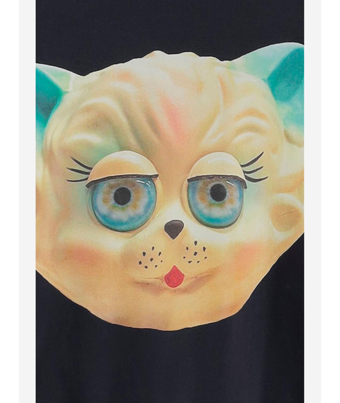 VALENTINO Синяя хлопковая футболка, фото 3