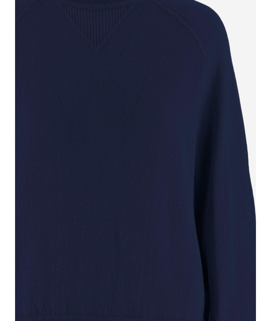 ALLUDE Синий шерстяной джемпер / свитер, фото 3