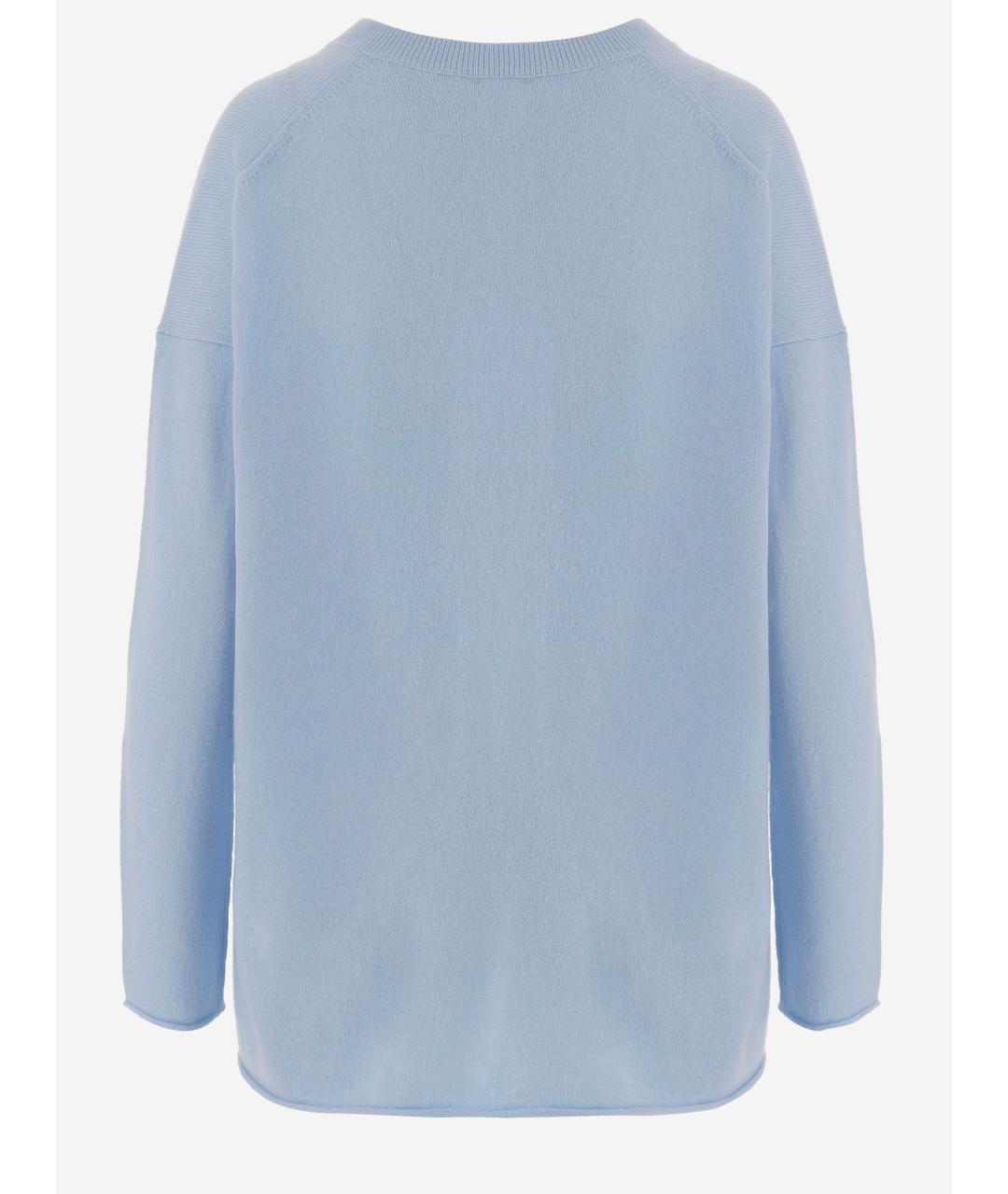 ALLUDE Голубой кашемировый джемпер / свитер, фото 2