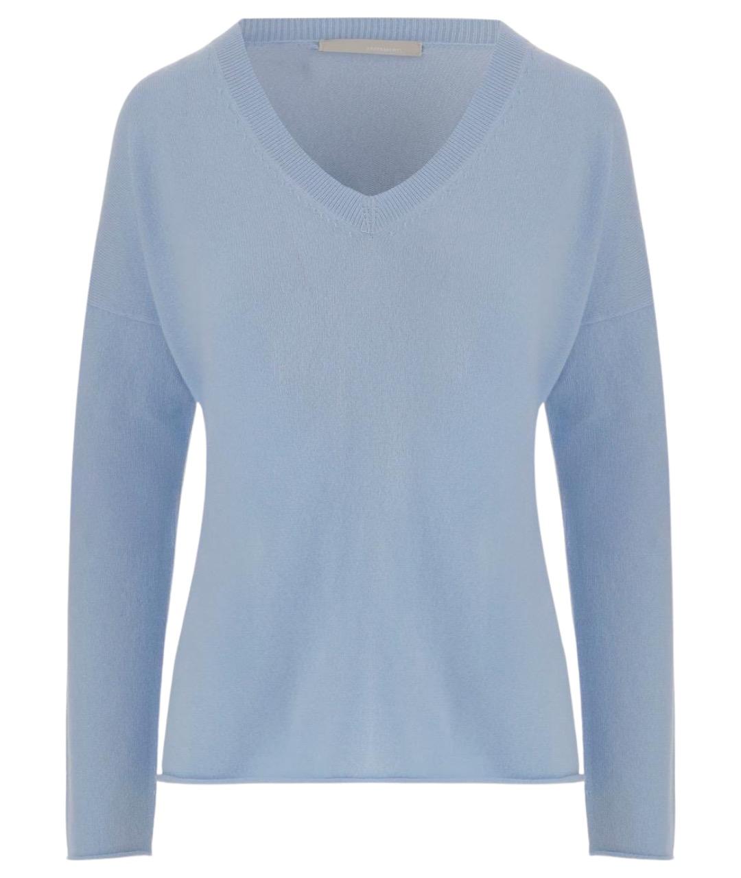 ALLUDE Голубой кашемировый джемпер / свитер, фото 1