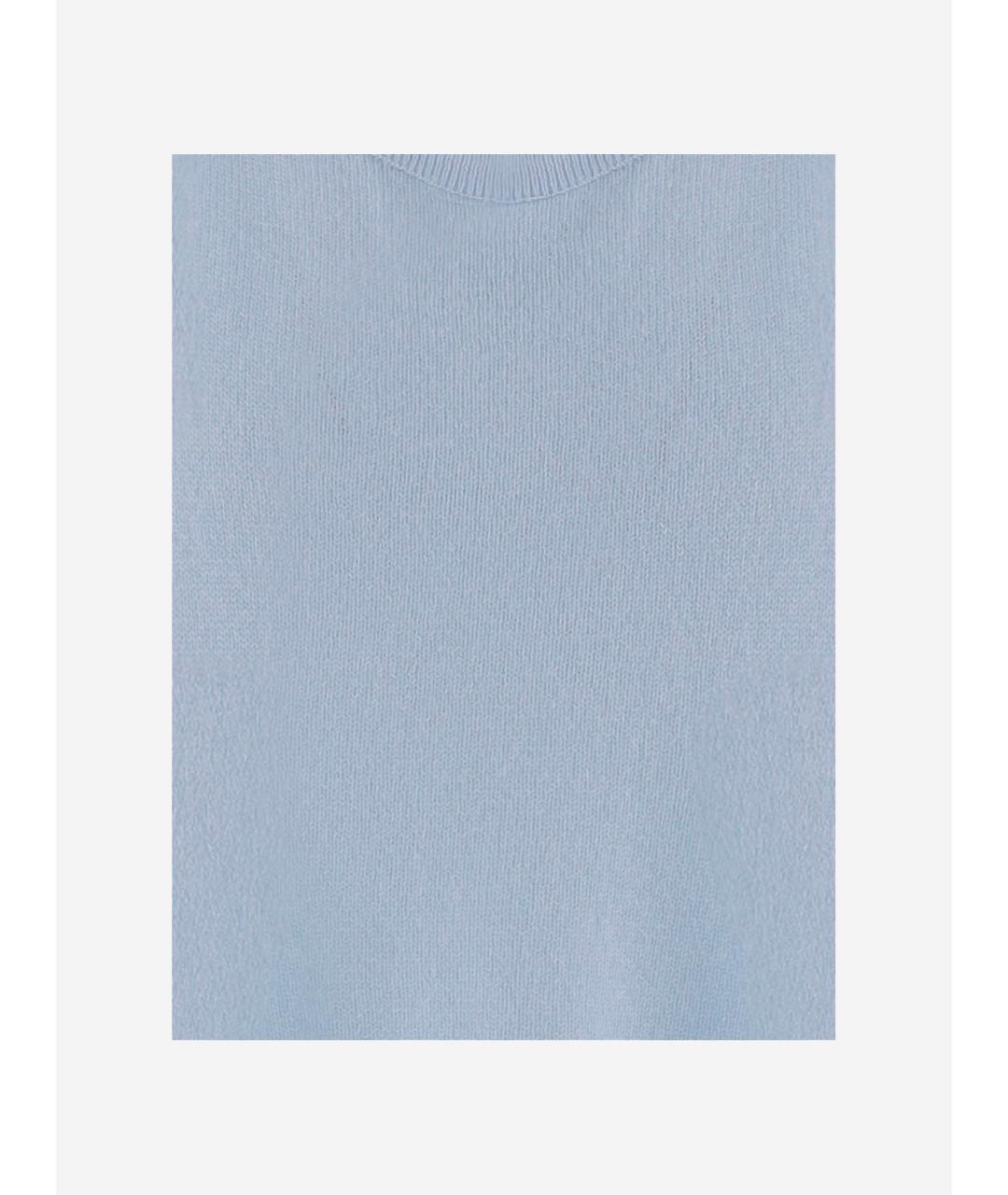 ALLUDE Голубой кашемировый джемпер / свитер, фото 3
