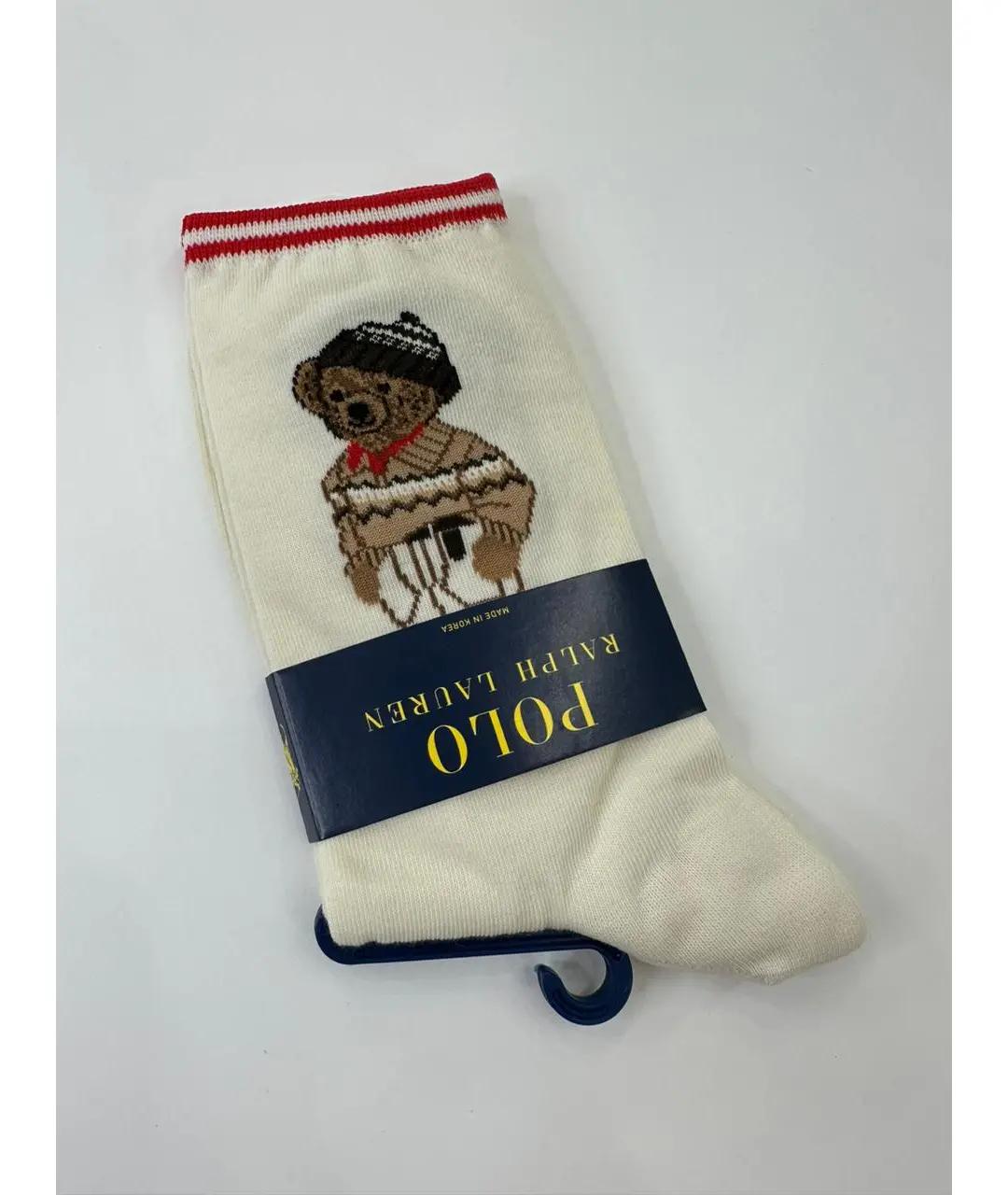 POLO RALPH LAUREN Белые носки, чулки и колготы, фото 6
