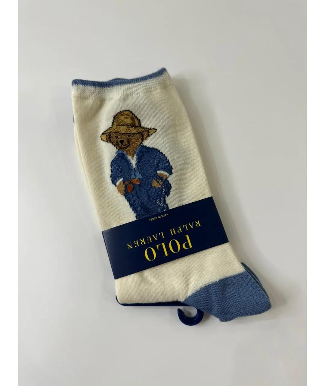 POLO RALPH LAUREN Белые носки, чулки и колготы, фото 4