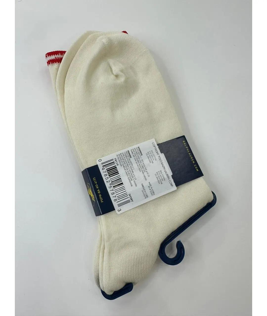 POLO RALPH LAUREN Белые носки, чулки и колготы, фото 7