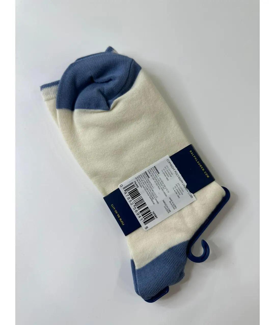 POLO RALPH LAUREN Белые носки, чулки и колготы, фото 5