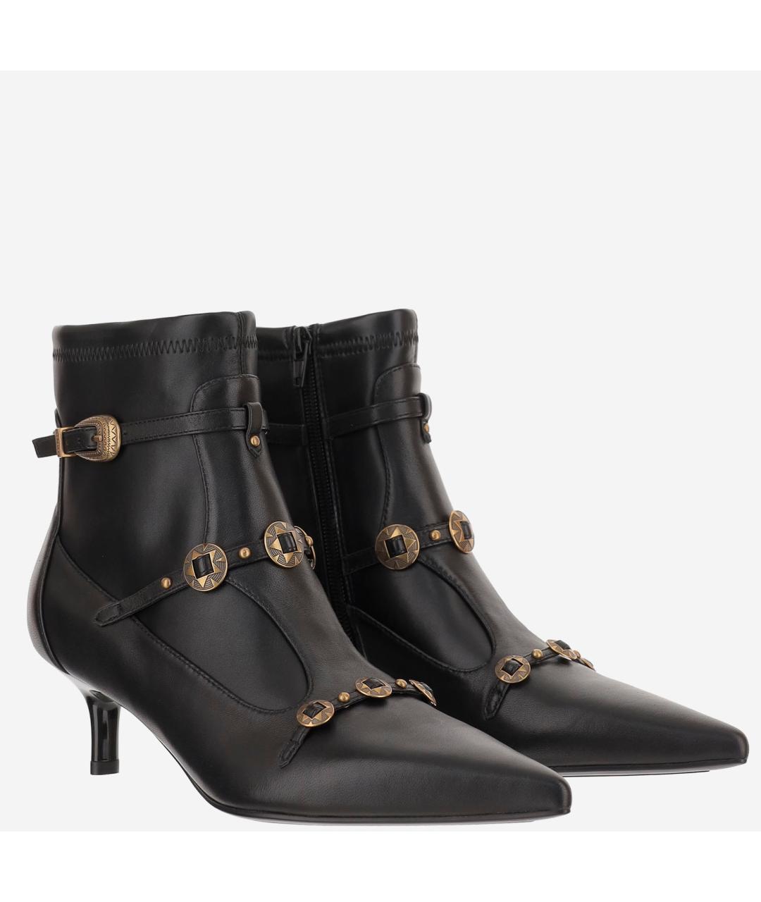 PINKO Черные ботильоны, фото 2