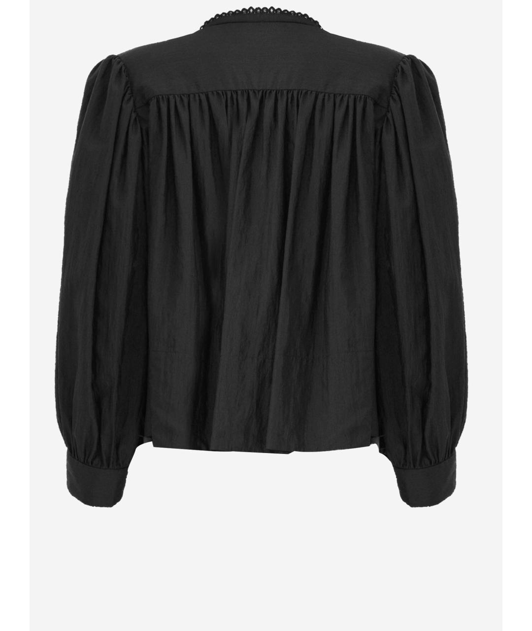 CHLOE Черная полиамидовая блузы, фото 2