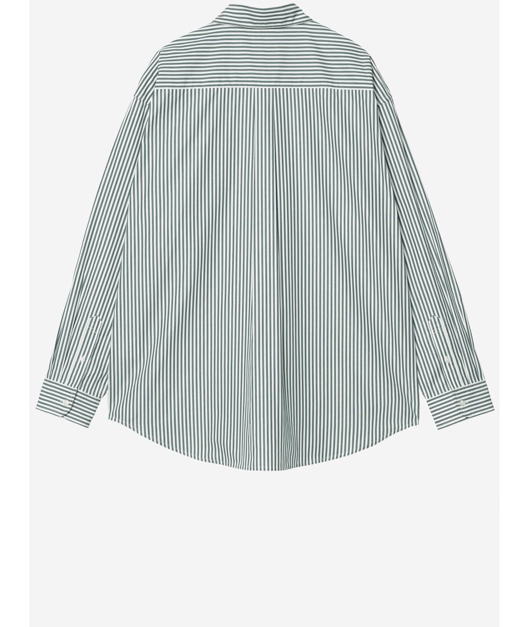 CARHARTT WIP Голубая хлопковая кэжуал рубашка, фото 2