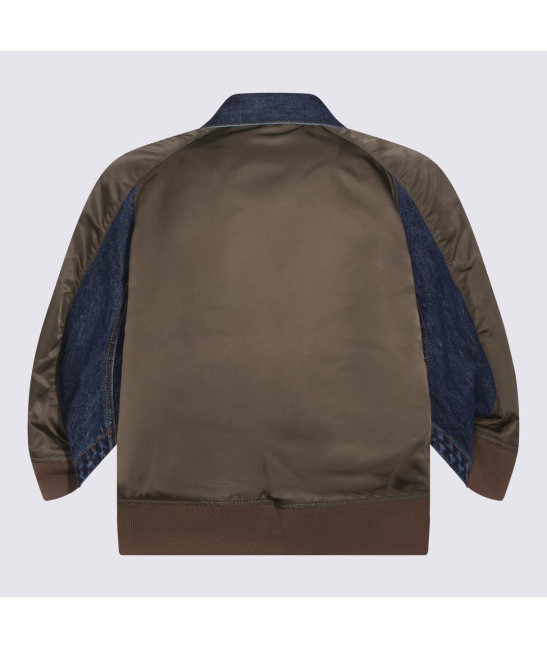 SACAI Синяя хлопковая куртка, фото 2