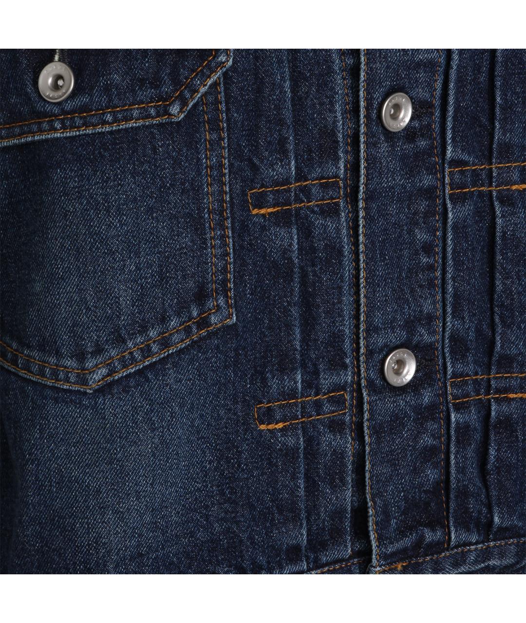 SACAI Синяя хлопковая куртка, фото 4