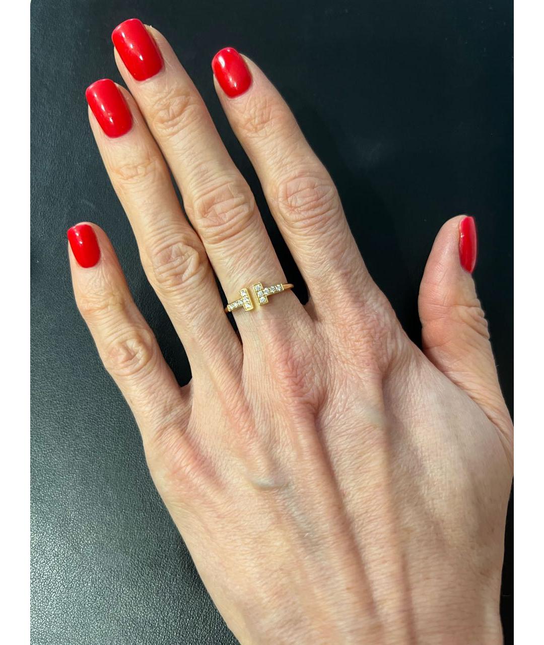 TIFFANY&CO Золотое кольцо из желтого золота, фото 4