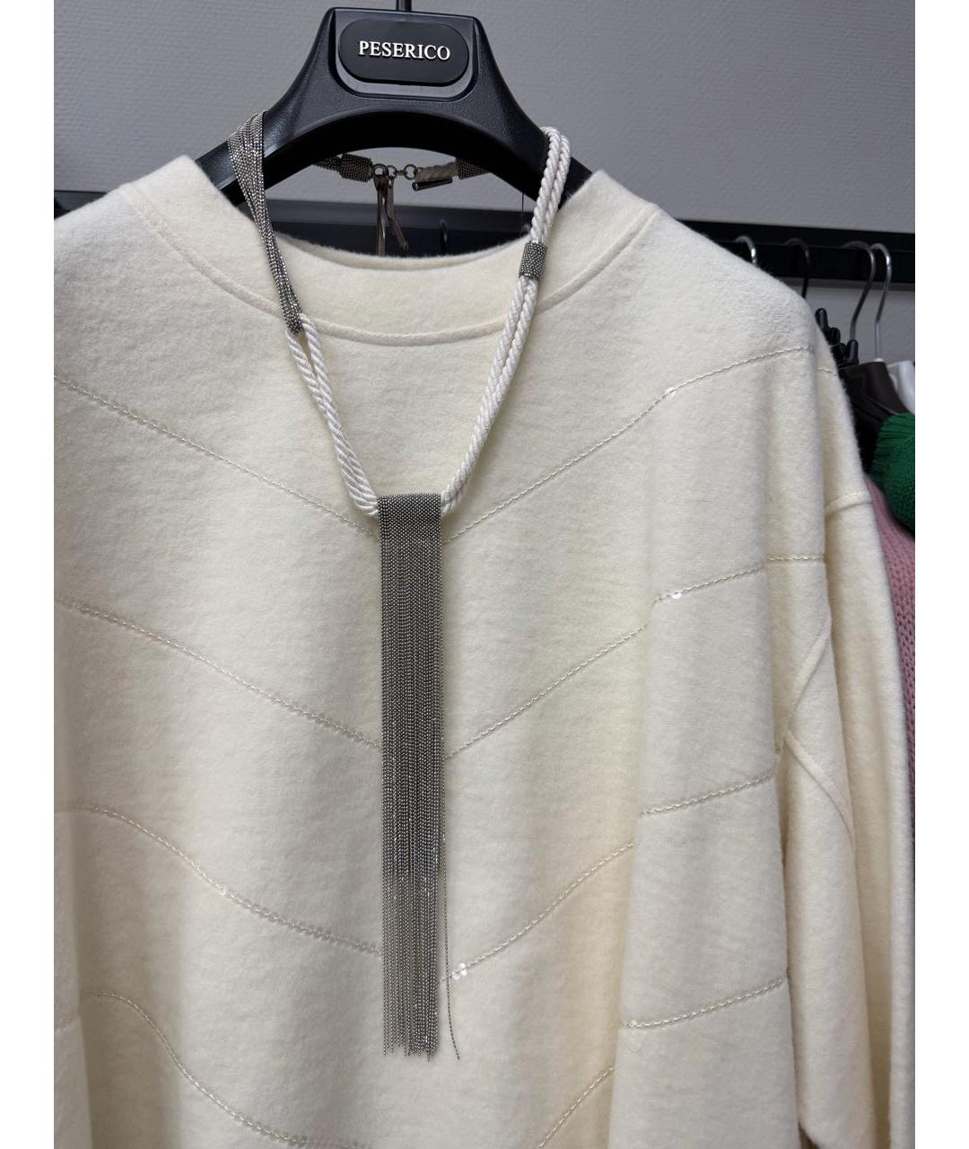 PESERICO Белое колье, фото 5