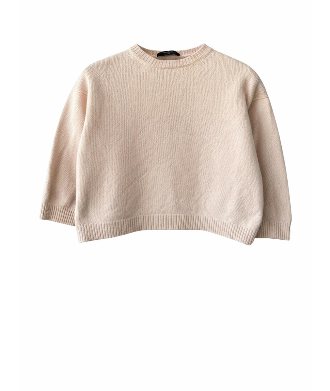 WEEKEND MAX MARA Розовый шерстяной джемпер / свитер, фото 1