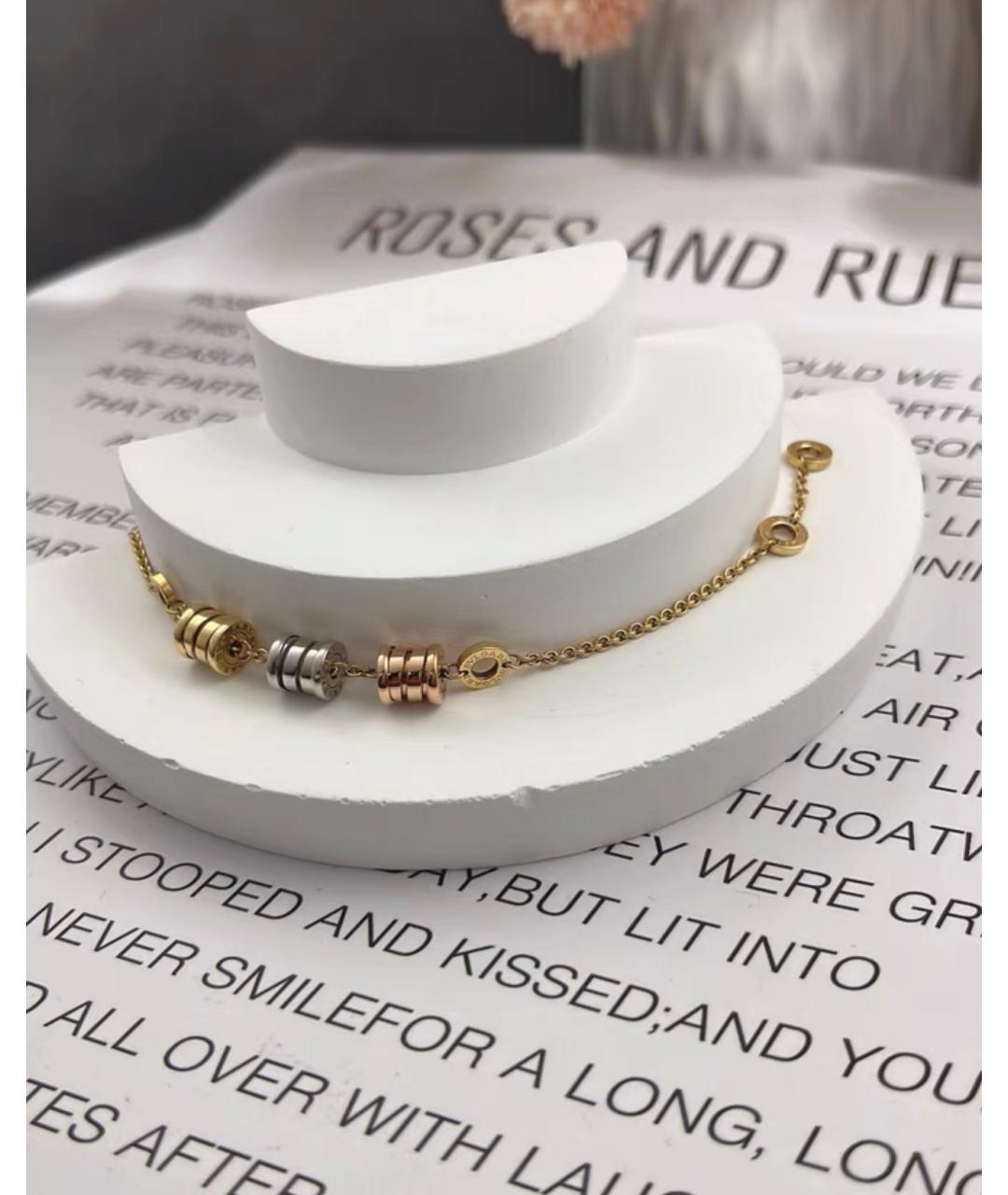 BVLGARI Золотой браслет из желтого золота, фото 3