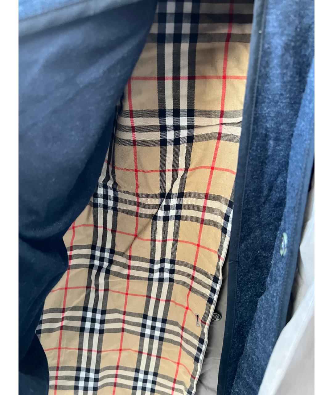 BURBERRY Бежевый хлопковый тренч / плащ, фото 3