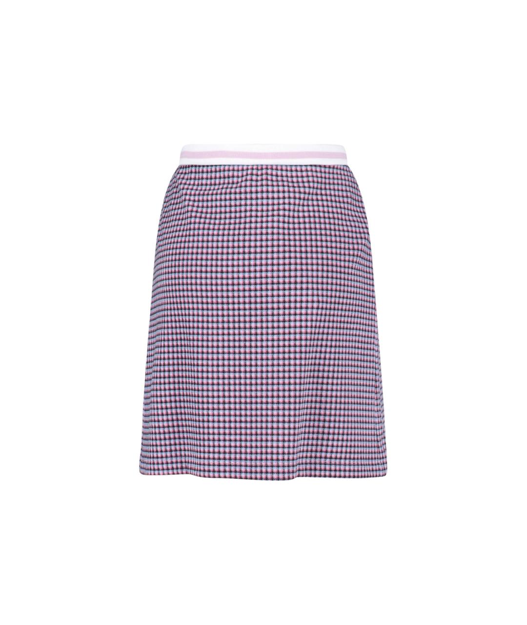 MARNI Фиолетовая вискозная юбка мини, фото 2