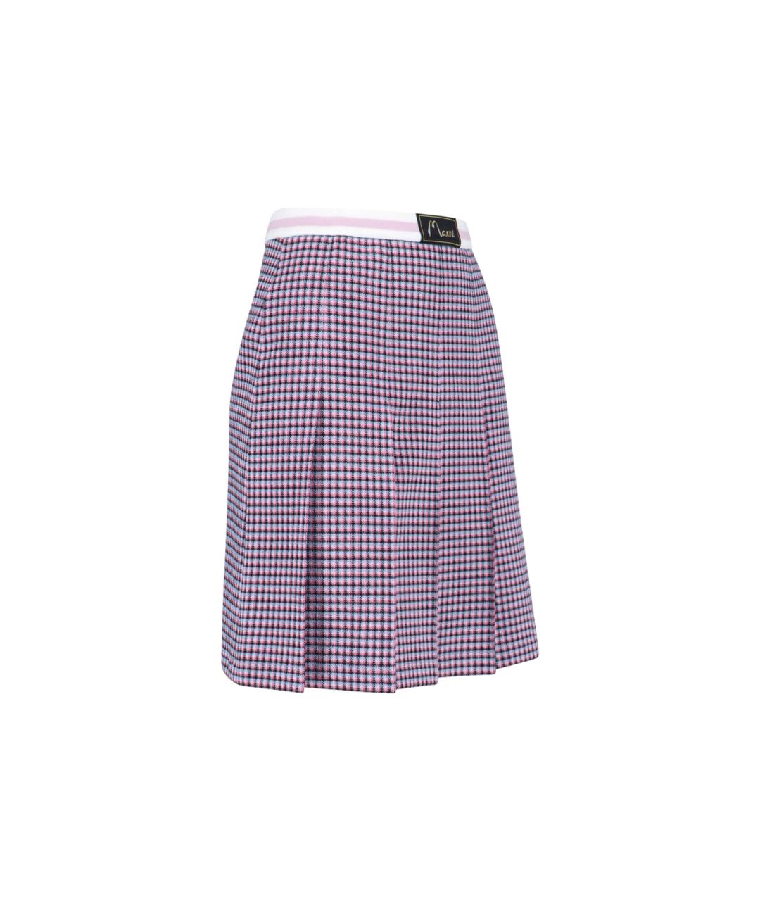 MARNI Фиолетовая вискозная юбка мини, фото 3