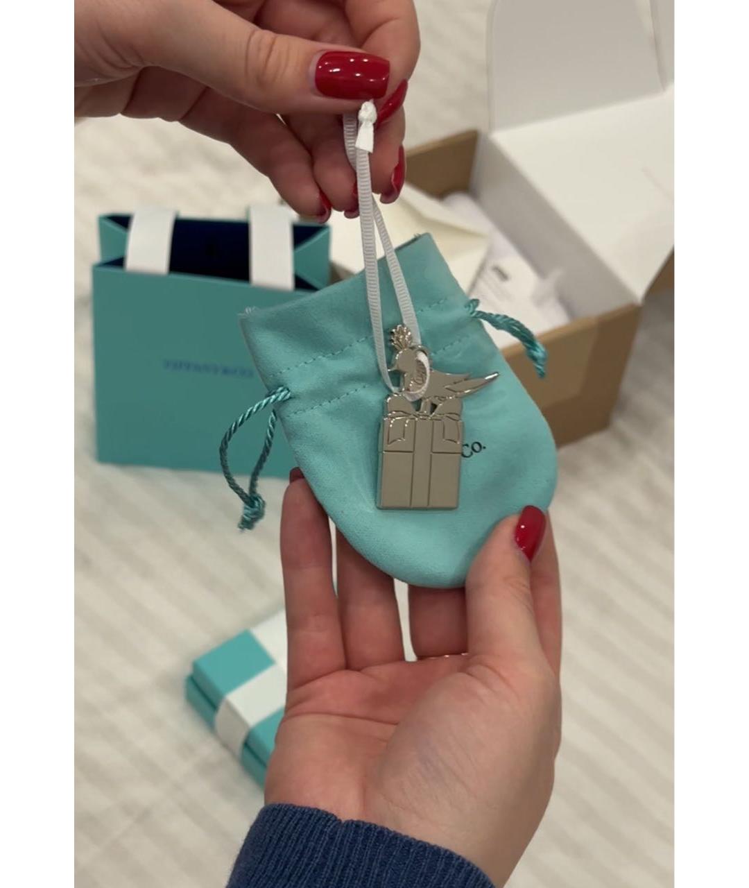 TIFFANY&CO Розовое серебряное колье, фото 2