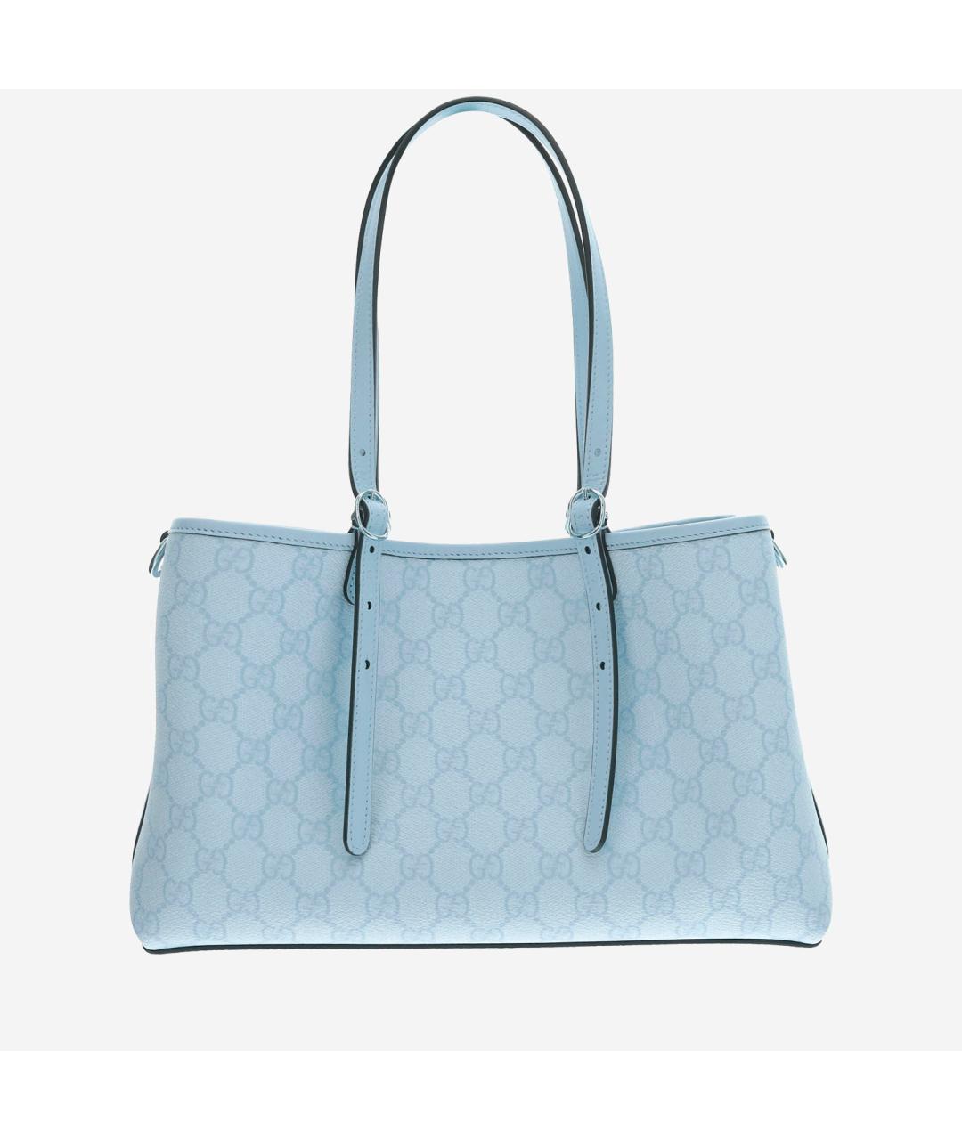 GUCCI Голубая сумка тоут, фото 3