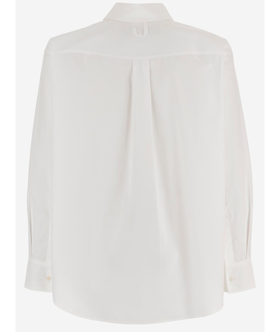 JACQUEMUS Белая хлопковая кэжуал рубашка, фото 2