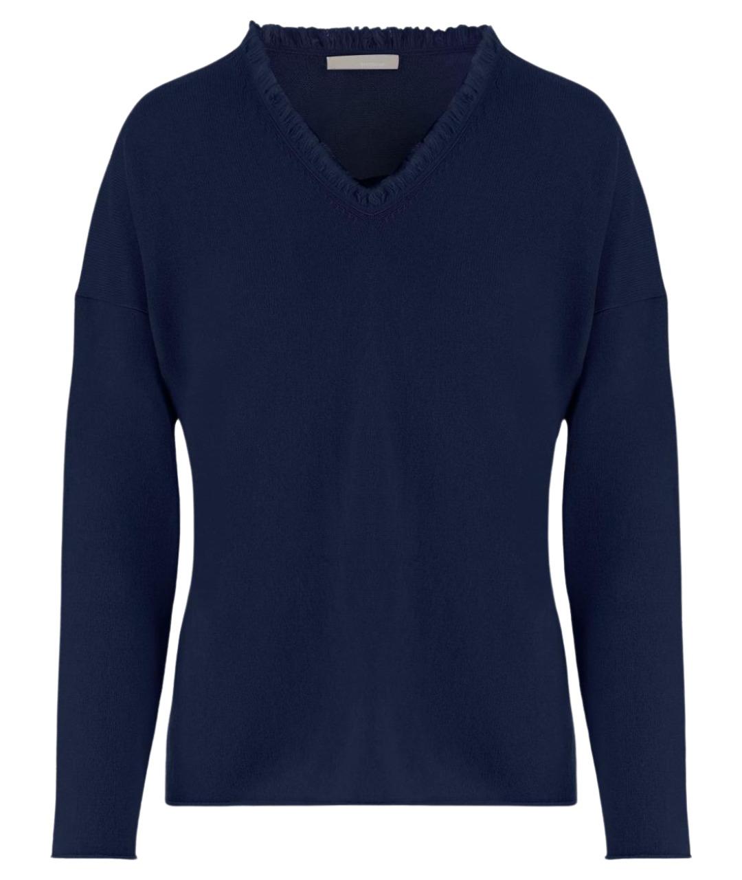 ALLUDE Синий шерстяной джемпер / свитер, фото 1