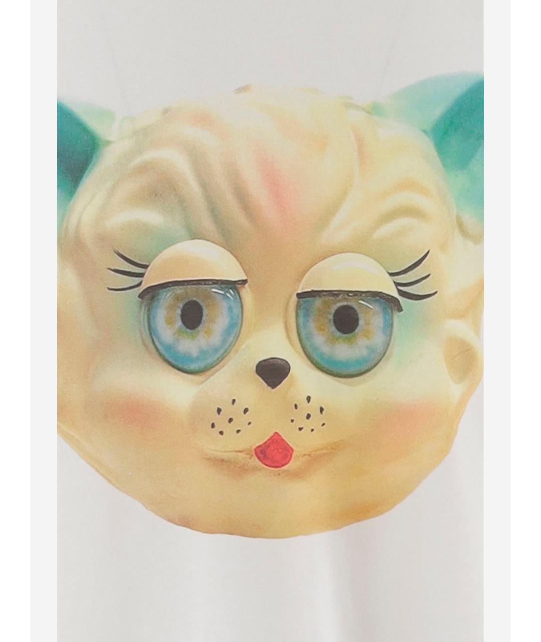 VALENTINO Белая хлопковая футболка, фото 3