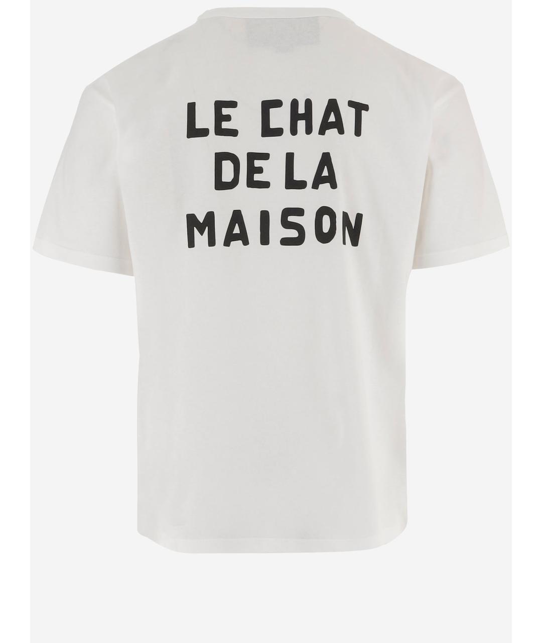 VALENTINO Белая хлопковая футболка, фото 2