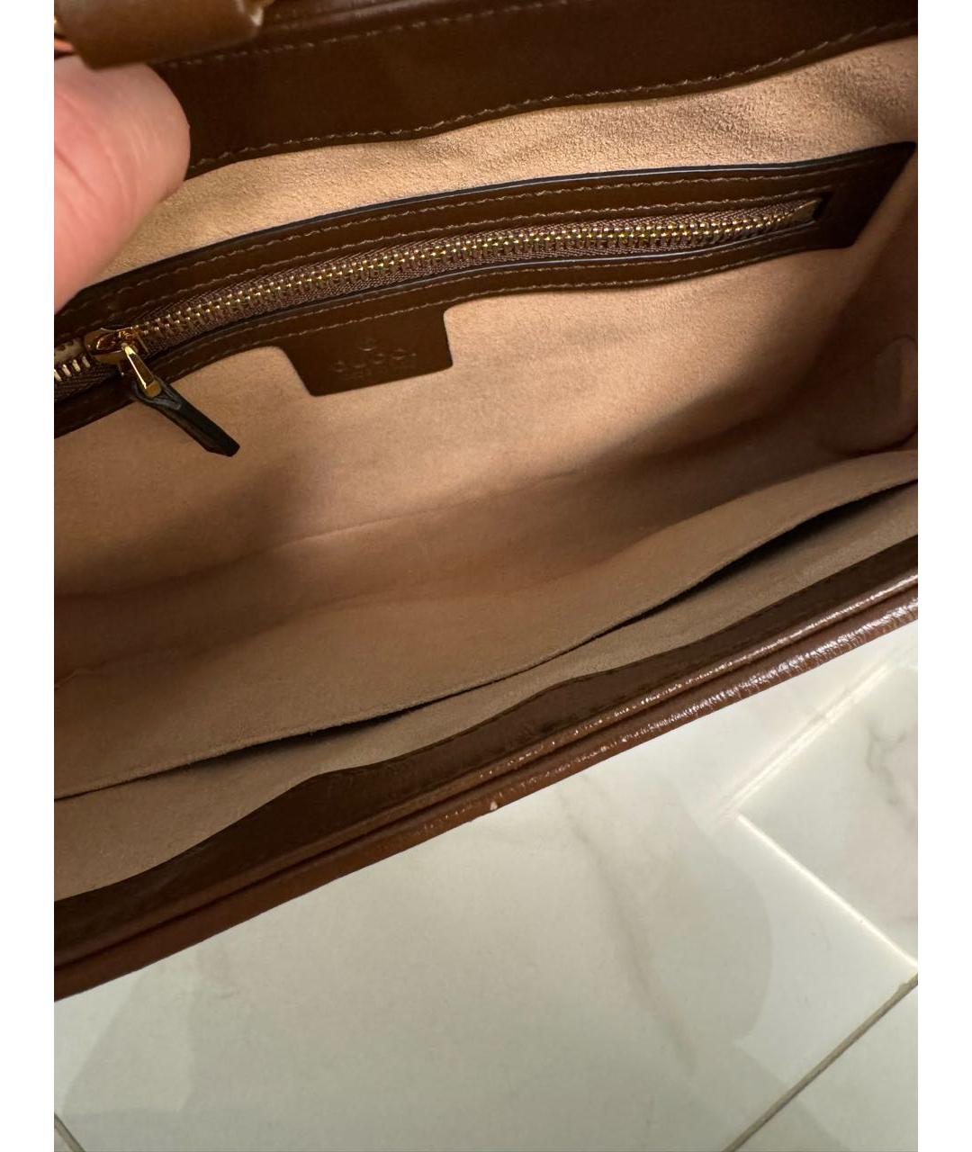 GUCCI Бежевая сумка через плечо, фото 5